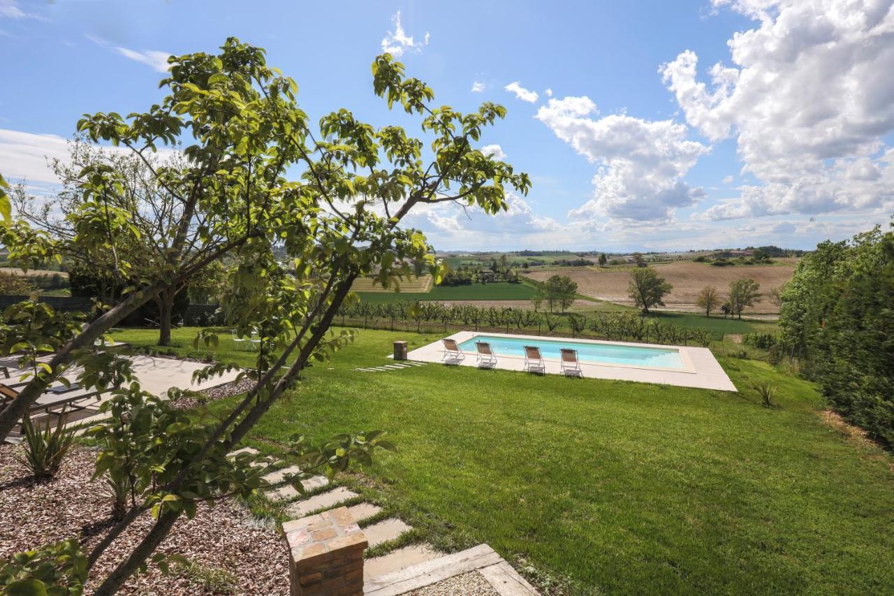 Nº18 A Private Country Hideaway In Monferrato Villa Alfiano Natta Eksteriør bilde